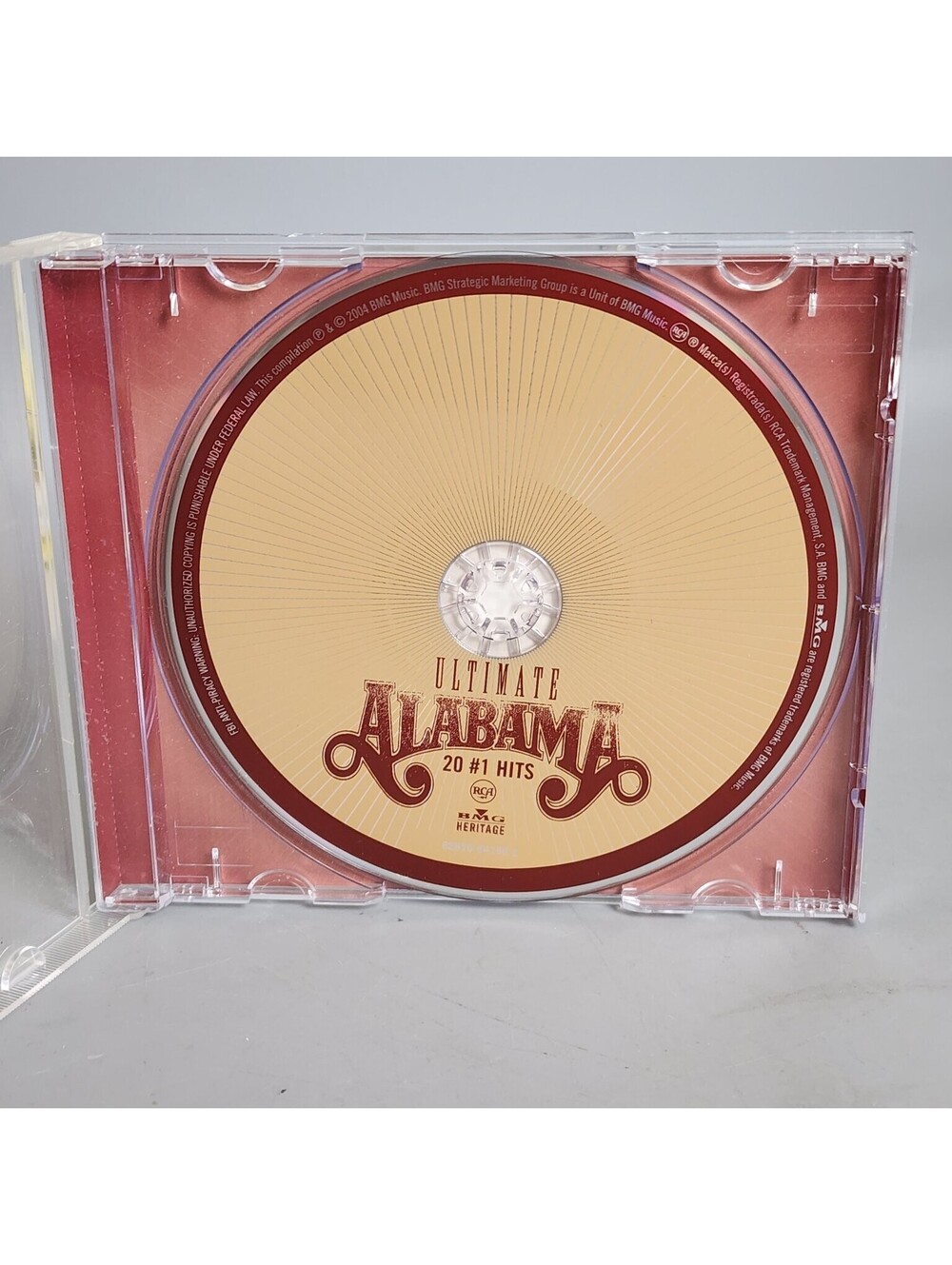 Alabama - Ultimate Alabama 20 #1 Hits CD (2004) Country Music BMG Heritage